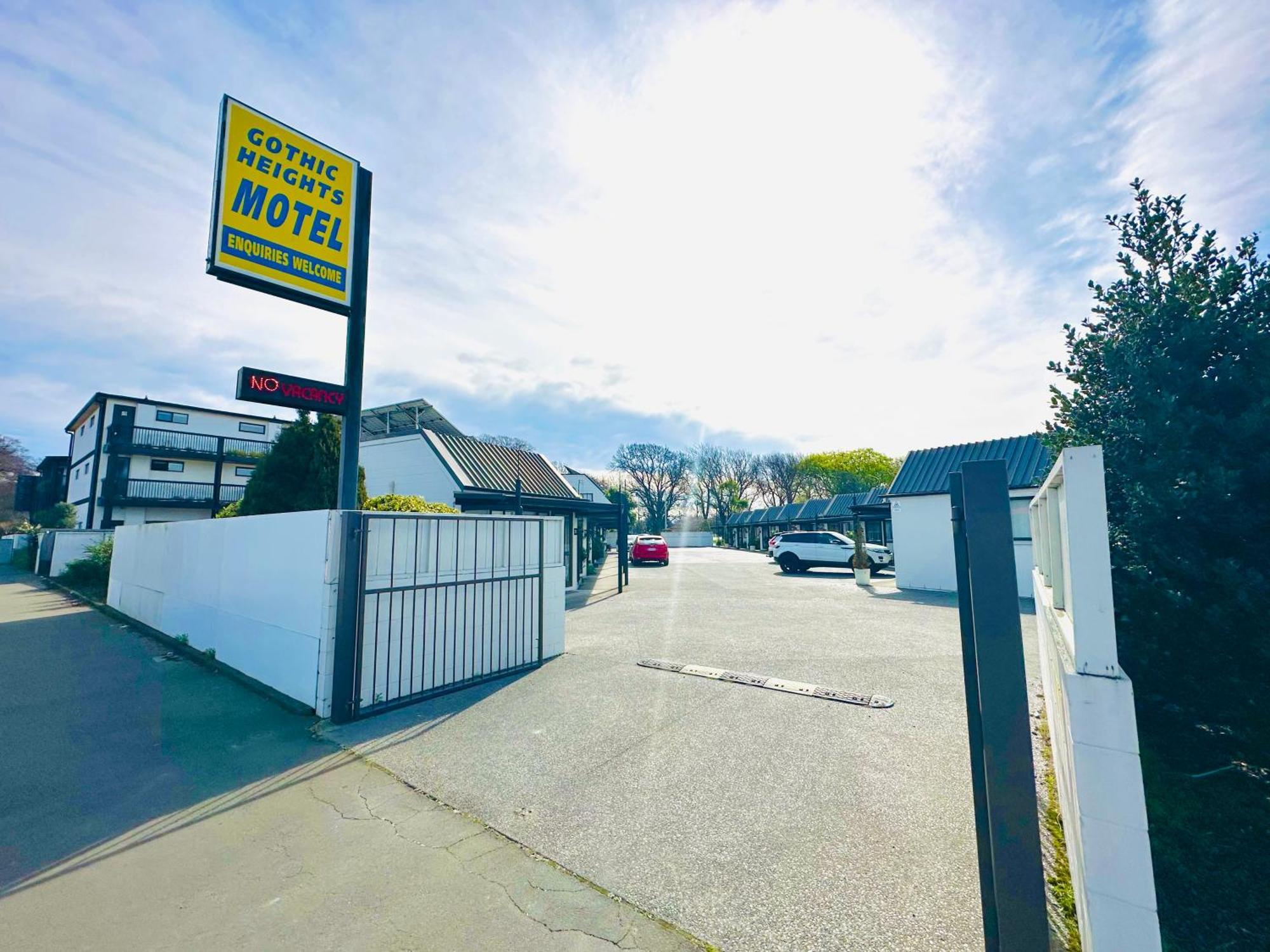 Gothic Heights Motel Christchurch Luaran gambar
