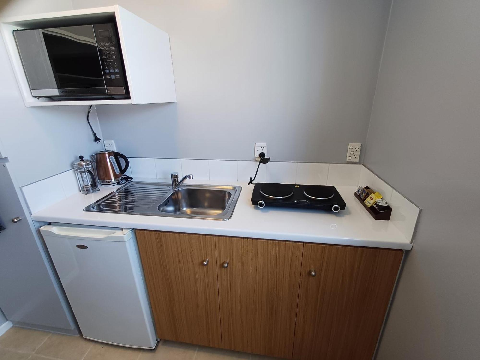 Gothic Heights Motel Christchurch Bilik gambar
