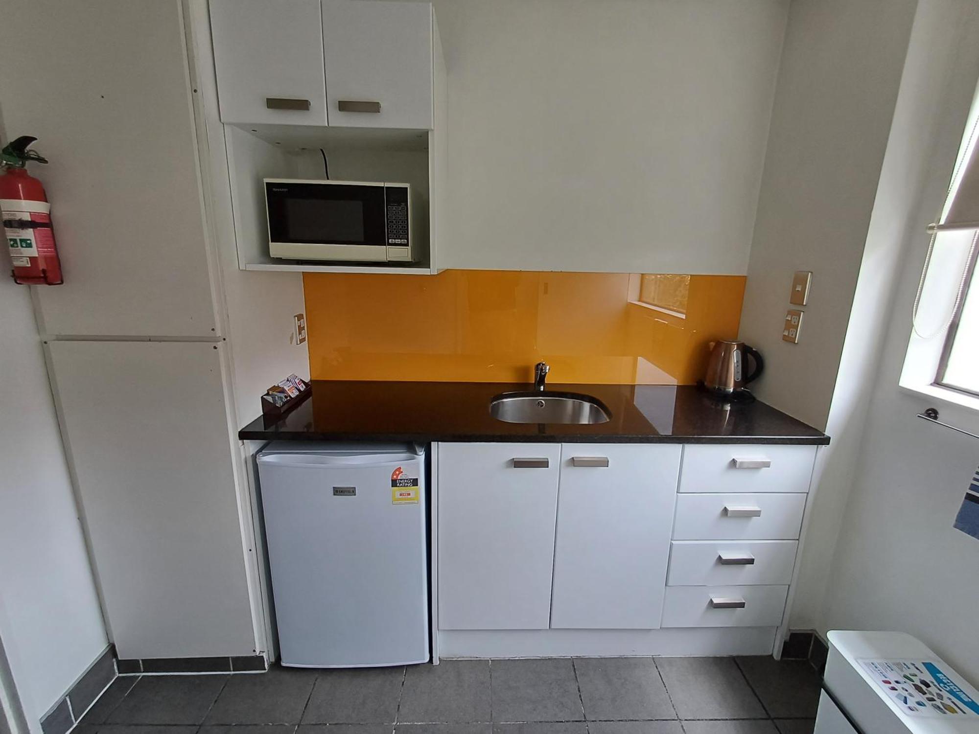Gothic Heights Motel Christchurch Bilik gambar